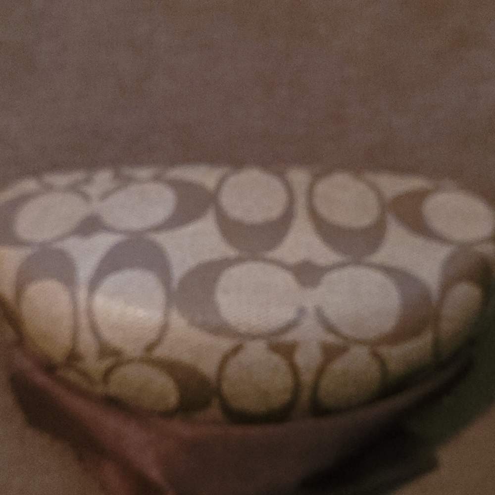 Coach glasses/sunglasses clamshell case - Picture 2 of 3